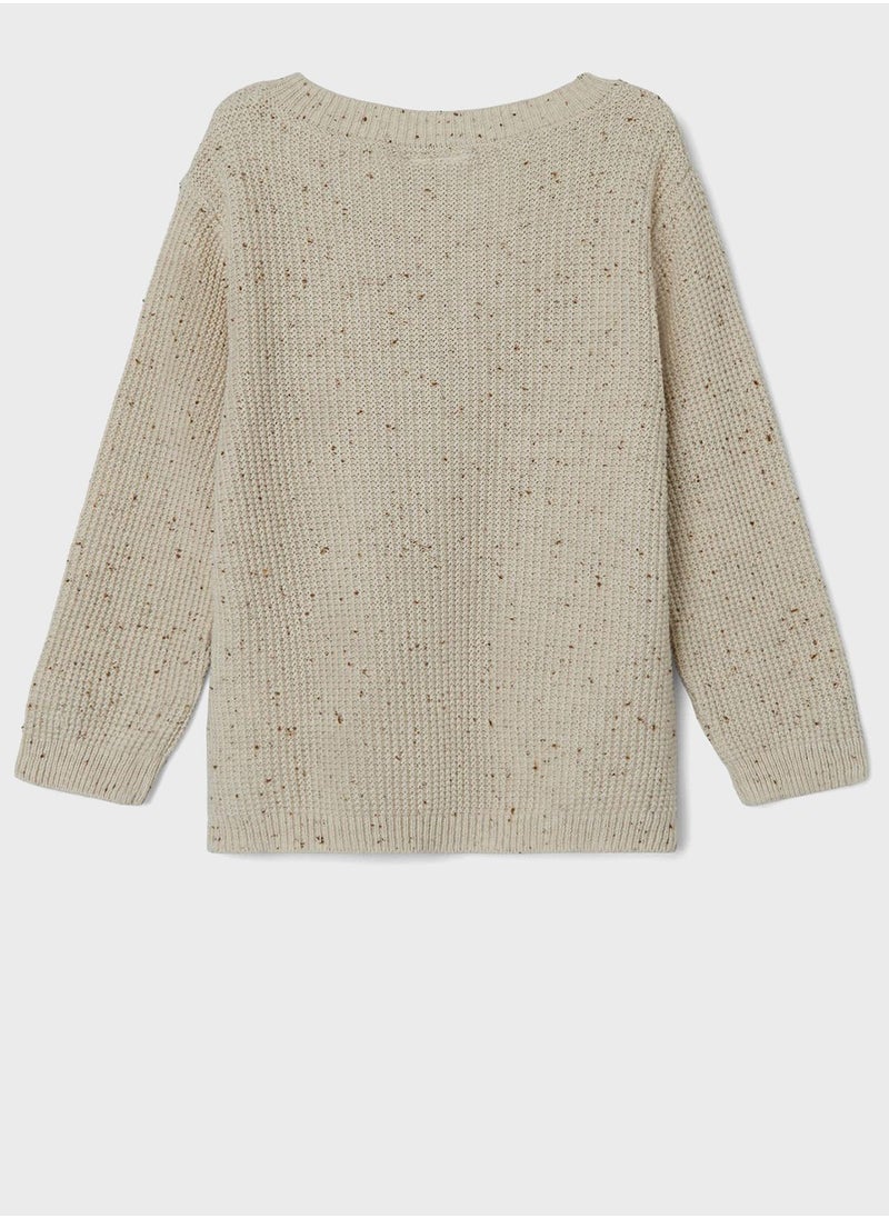 NAME IT - Kids Knitted Cardigan - Image 1