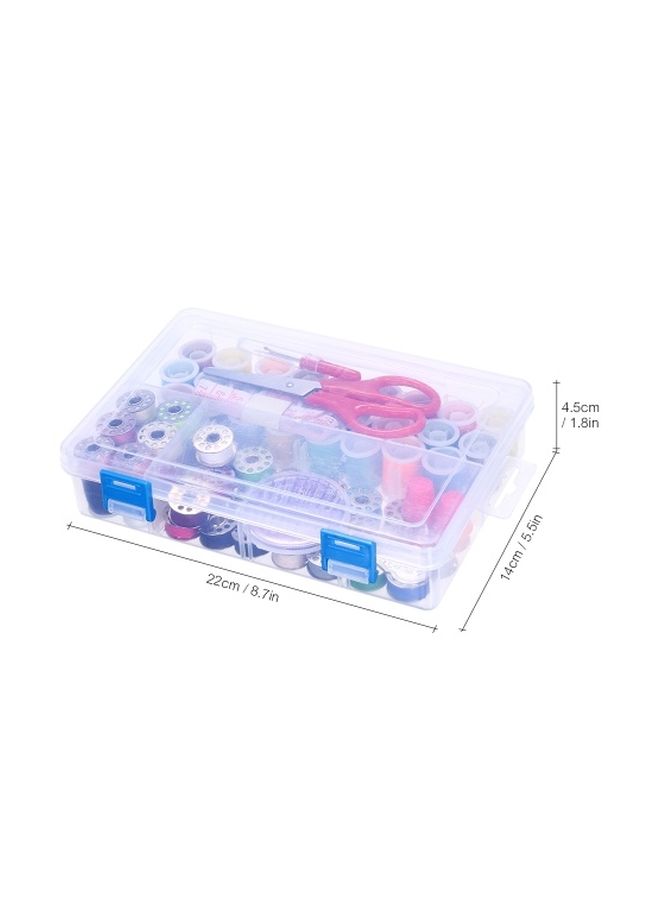 NIBEMINENT 32-Piece Thread Bobbins With Spools And Sewing Accessories Kit Multicolour 22x14x4.5centimeter - Image 5