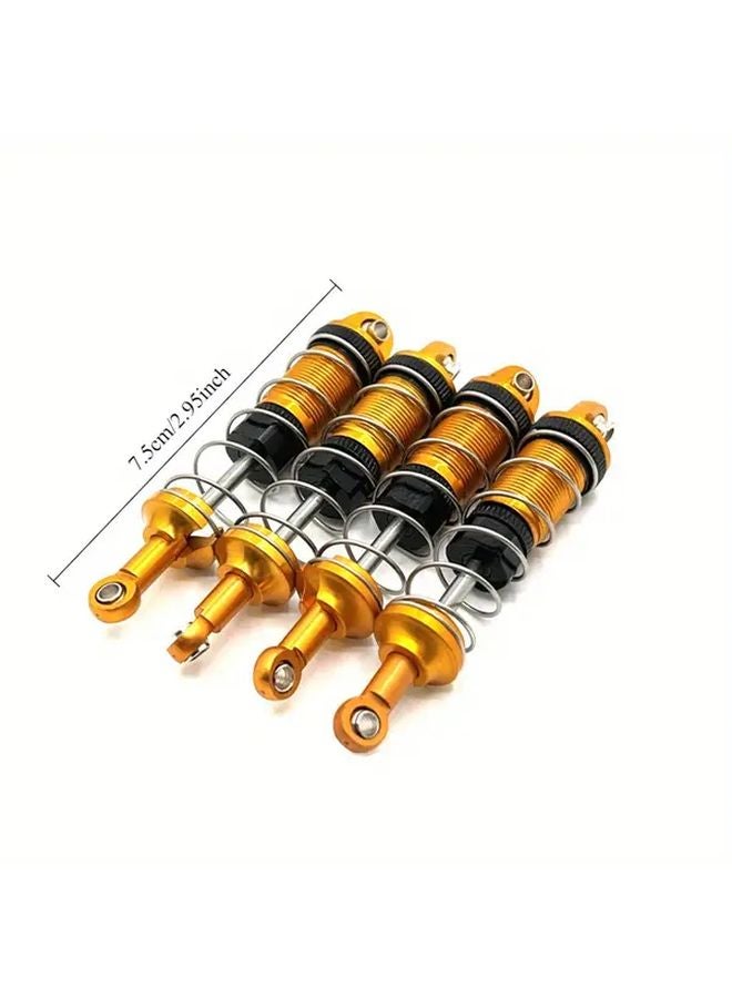 Golden 1 16 Scale RC Car Metal Hydraulic Shock Absorber Spare Parts 4pcs Set - Image 5