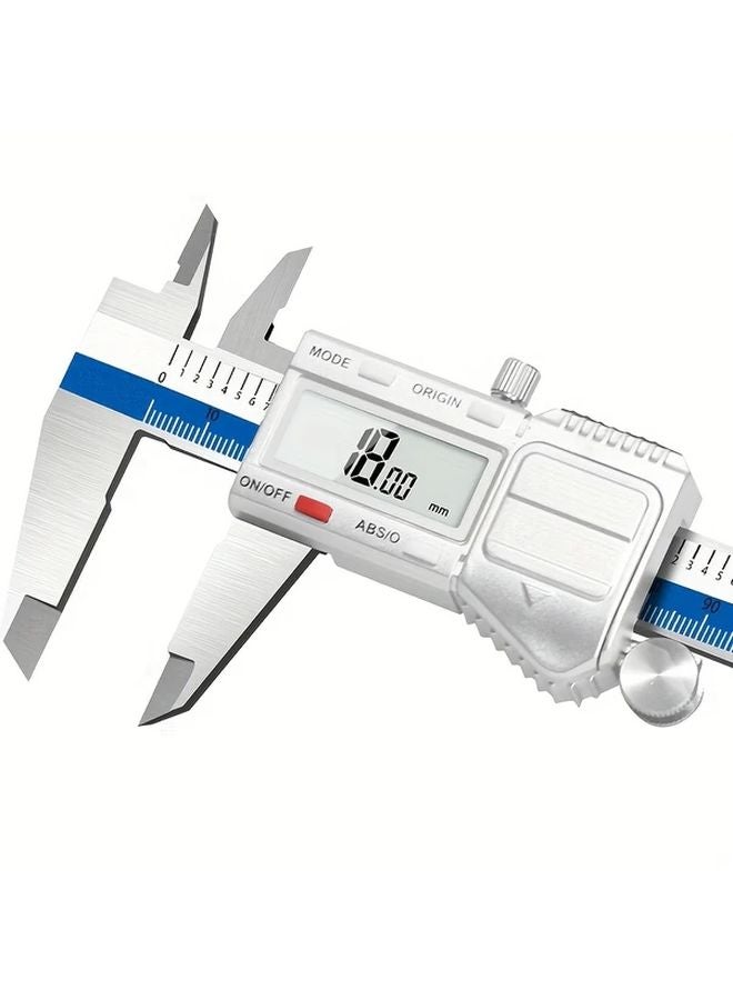 الفرجار الرقمي الأزرق - دقة 0.01 مم - شاشة كسرية مضاءة بخلفية LED - أداة معدنية - Image 4