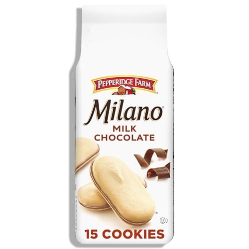 Pepperidge Farm Milano Milk Chocolate Cookies, 6 OZ Bag (15 Cookies) - Image 1