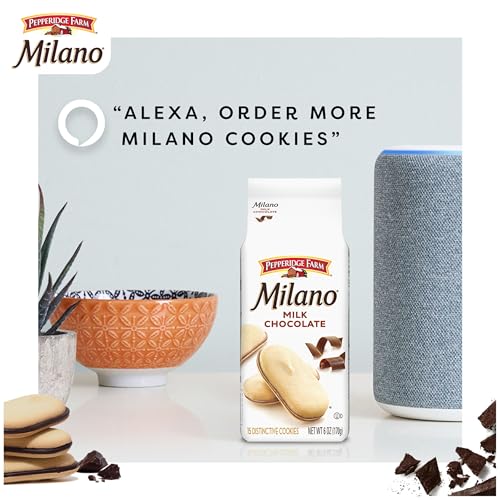 Pepperidge Farm Milano Milk Chocolate Cookies, 6 OZ Bag (15 Cookies) - Image 5