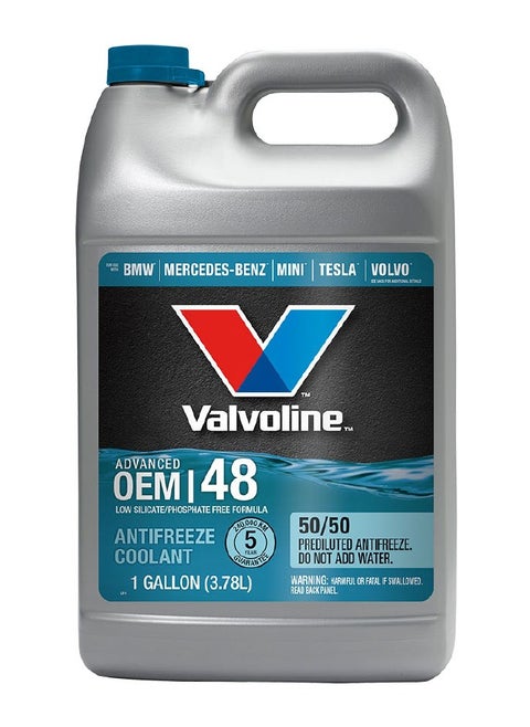 VALVOLINE OEM 48 50/50 ANTIFREEZE COOLANT 1G