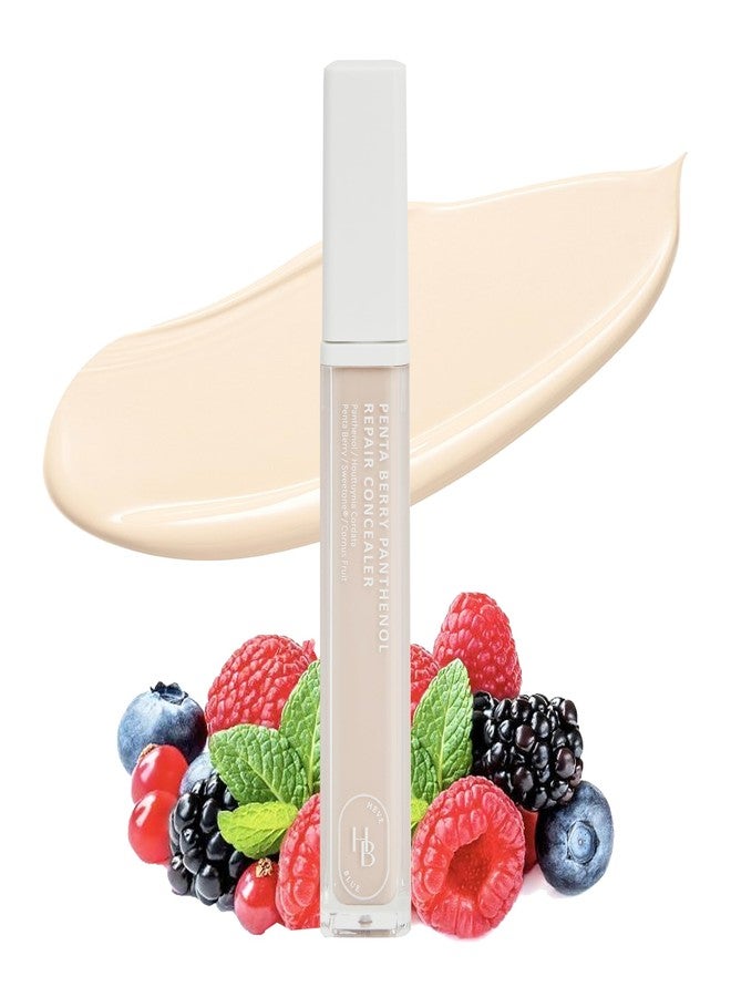HEVEBLUE Penta Berry Panthenol Repair Concealer 13 IVORY - Lightweight, Full Coverage Dark Circles, Acne&Blemishes, Vegan, Sensitive Skin, K-Beauty, Korean Makeup, Non-clogging Pores, Hypoallergenic - Image 1