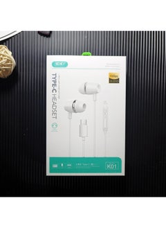 Generic Type-c Wired Headset Digital Decoding Version Suitable For Apple 15 Series Huawei Mate60 Samsung Mobile Phone-Color:K01 In-ear Type-c-Port Digital Decoding Version Fully Compatible Headphones  - Image 3