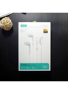 Generic Type-c Wired Headset Digital Decoding Version Suitable For Apple 15 Series Huawei Mate60 Samsung Mobile Phone-Color:K01 In-ear Type-c-Port Digital Decoding Version Fully Compatible Headphones  - Image 4