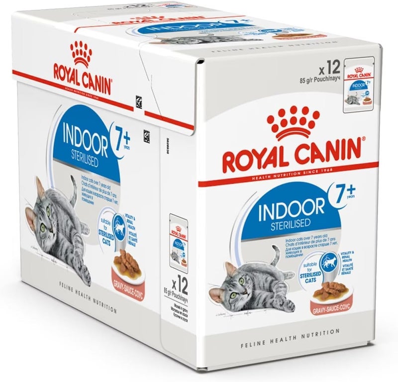 Royal Canin Indoor Sterilised Jelly Cat Wet Food Pouch - Image 1