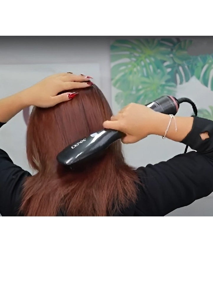 Denx Hot Air Brush For Styling, Straightening, Thickening And Drying Hair, Power 1200-1500 Watts With 3 Speeds - Image 4
