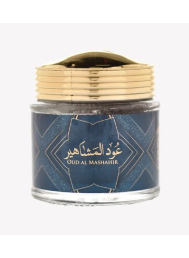 Al Mas Oud Al Mashahir – Premium Oud Incense for Luxurious Fragrance - 40gm - Image 1