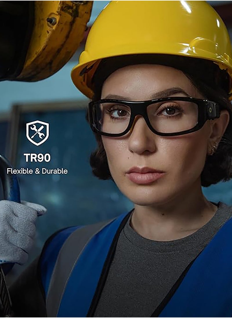 Lucyd - Armor AI Eyewear upgrade for industrial, logistics and medical sectors. Work smarter, not harder with Lucyd Armor & Enjoy working hands free up to 8 hours of calls, listening instructions & online calls with AI enabled feature.