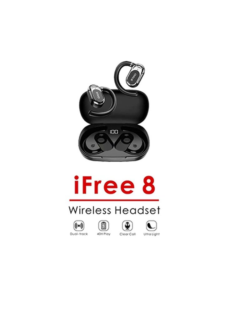 OALE - iFree 8 Wireless Bluetooth Earphones, Dual-Track Stereo with Noise Reduction TWS - Image 1