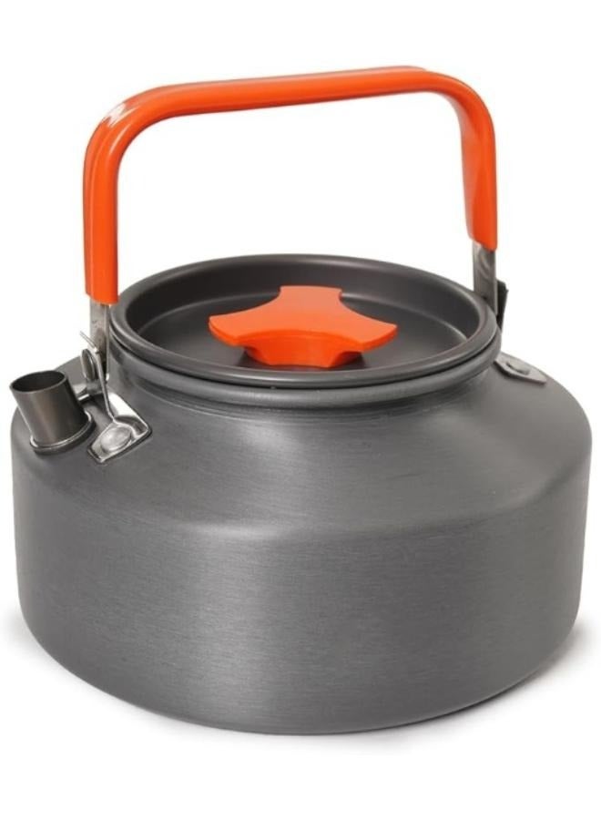 Outdoor Hiking Kettle 1.1L Portable Aluminium Alloy Teapot Coffee Pot Outdoor Camping Supplies - Image 1