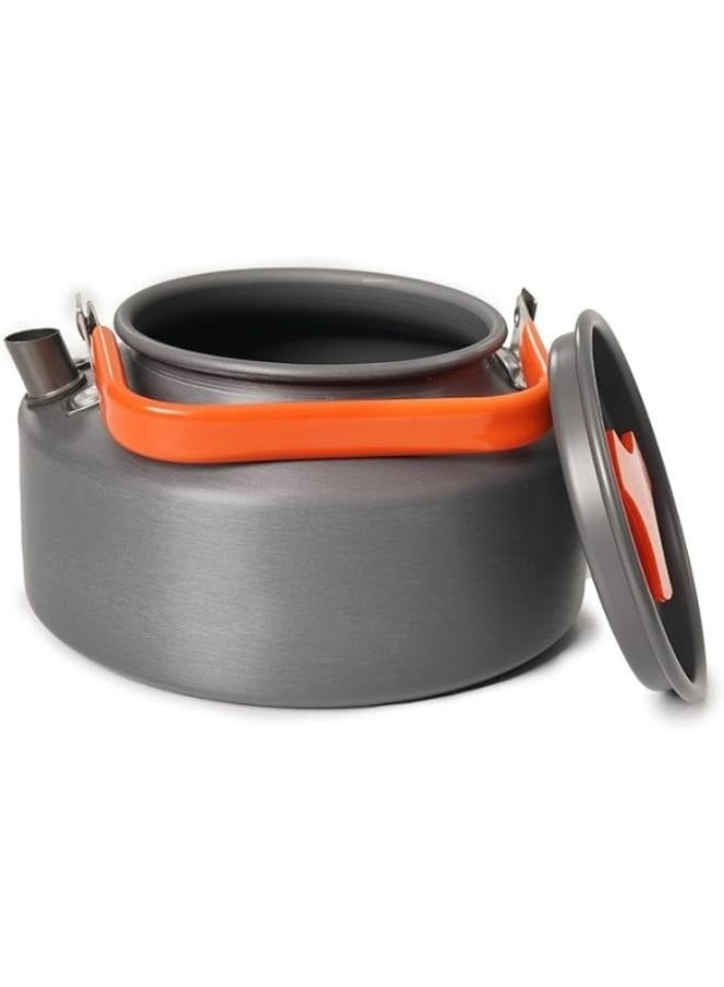 Outdoor Hiking Kettle 1.1L Portable Aluminium Alloy Teapot Coffee Pot Outdoor Camping Supplies - Image 5