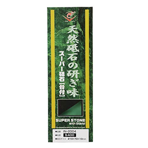 Naniwa Ebijirushi Japanese Ceramic Sharpening Stone Whetstone with Base Grit No. 400 IN-2004 from Japan - Image 2