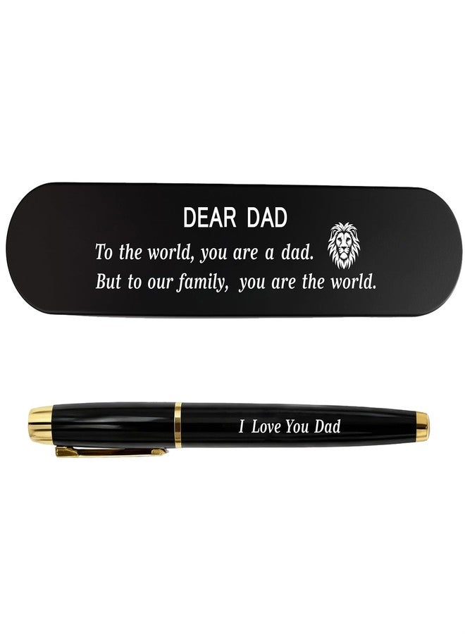 TANWIH Dad Gifts from Daughter Son - Engraved Pen Gift Set for Dad with I Love You Message - Dad's Birthday Father's Day Christmas Keepsake Gift from Kids - Image 1
