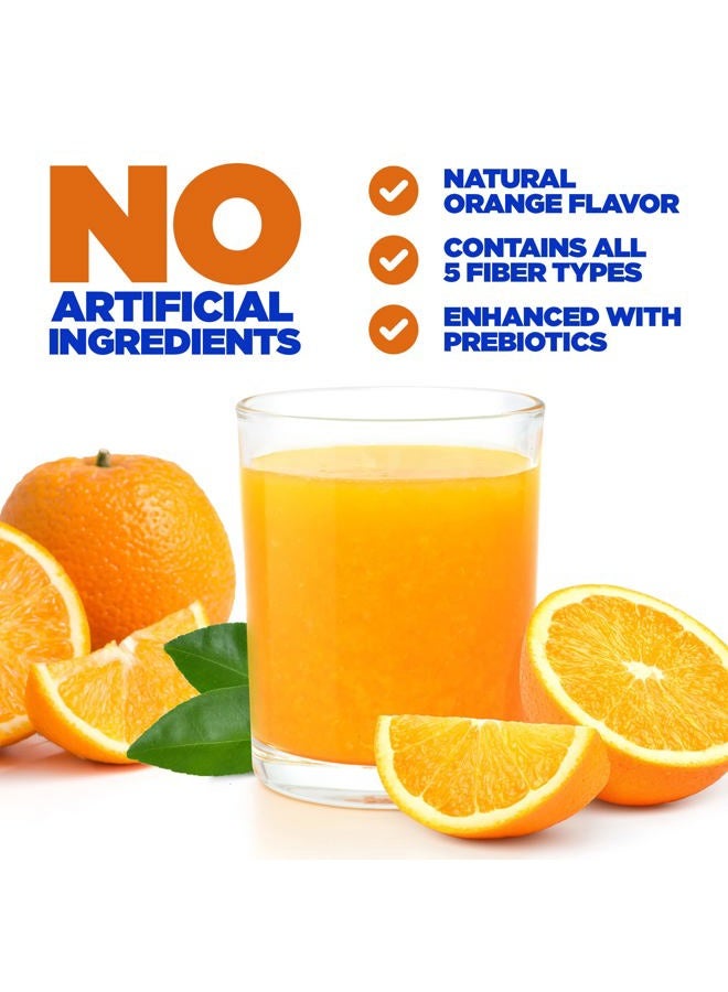 Yerba Prima Daily Fiber Formula 16 oz (Pack of 2) - Premium Dietary Fiber Supplement, Non-GMO, Gluten Free, Made in The USA, Orange Flavor - Image 2