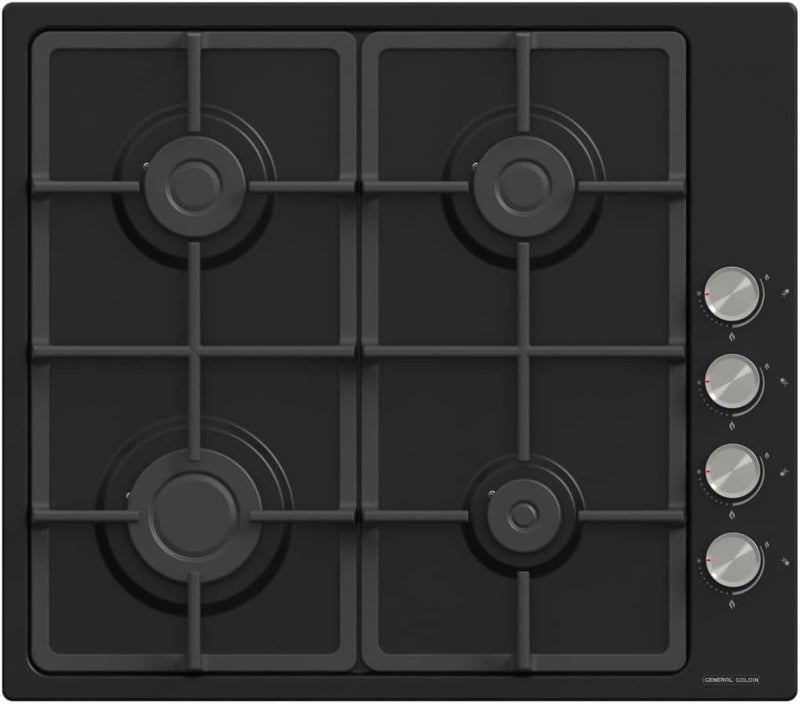 4 Burners Built In Gas Cooker, 60x52 cm, Auto Burn, Total Safety - Image 1