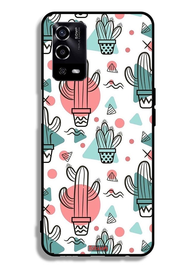 Tolwak Oppo A55 4G Protective Case Cover Cactus - Image 2