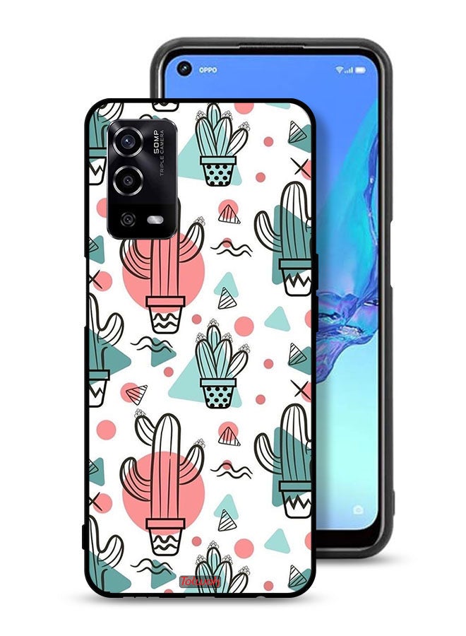 Tolwak Oppo A55 4G Protective Case Cover Cactus - Image 1