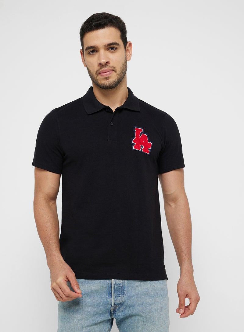 Robert Wood Logo Polo Shirt - Image 1