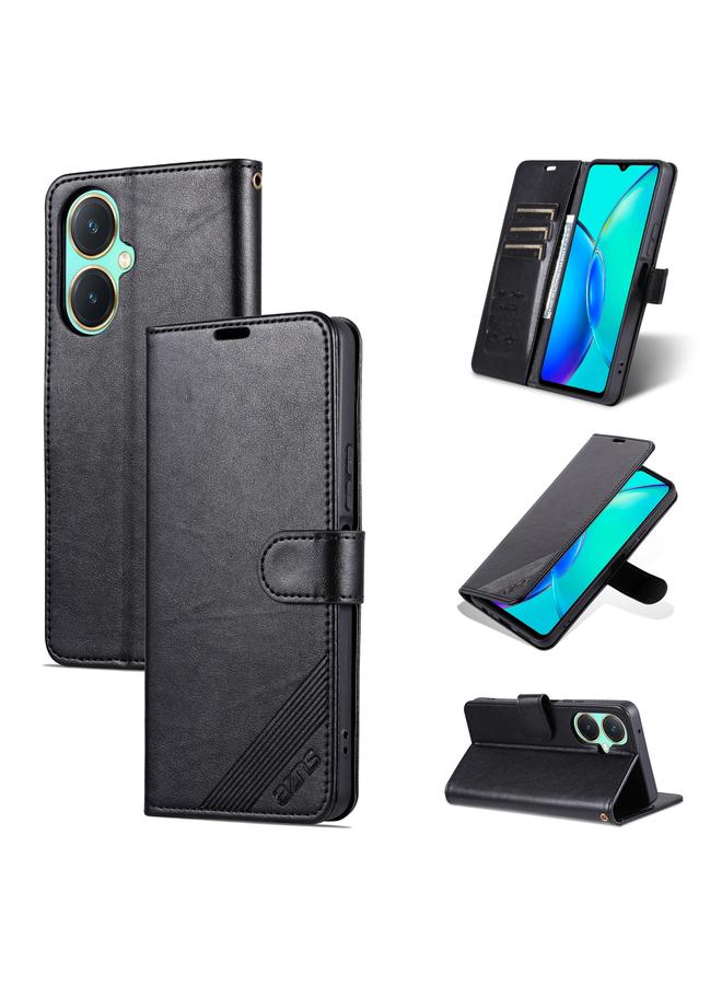 Case For vivo Y35+ 5G/Y35m+ 5G/Y27 4G Sheepskin Texture Flip Leather Phone Case