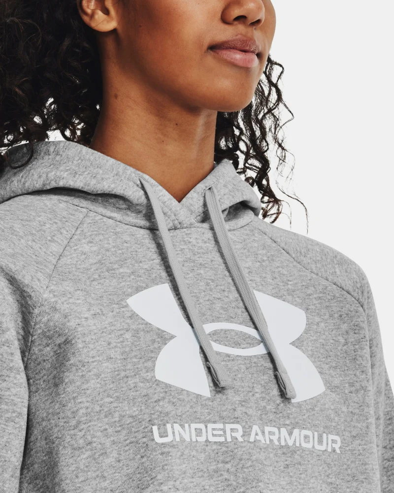UNDER ARMOUR Women's UA Rival Fleece Big Logo Hoodie