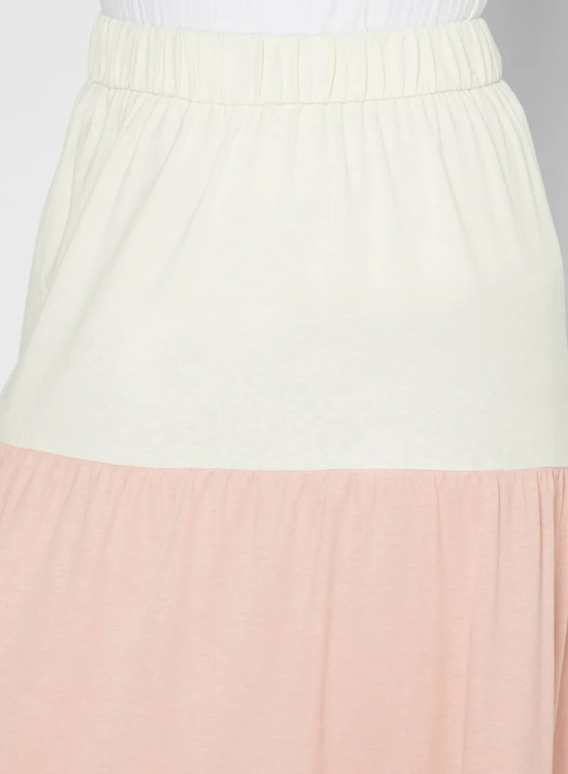 Jacqueline de Yong Colorblock Skirt