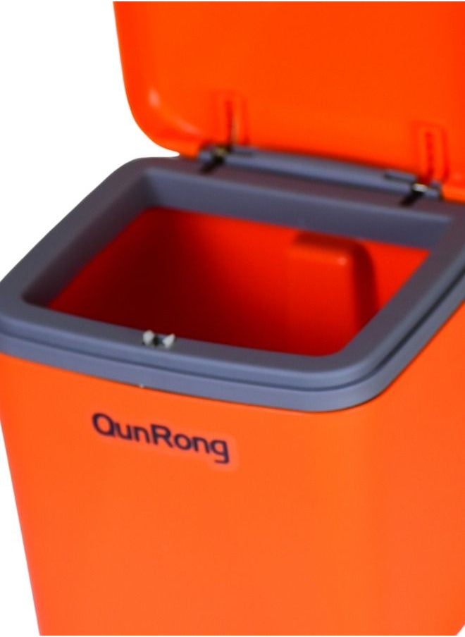 Generic Pedal waste bin made of premium quality plastic suitable for home and office use  - Image 2