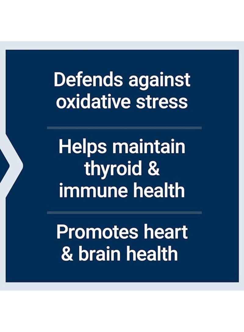 Life Extension Super Selenium Complex & Vitamin E, 3-Form Selenium Blend for Thyroid, Immune & Antioxidant Support, Gluten-Free – 100 Vegetarian Capsules - Image 4