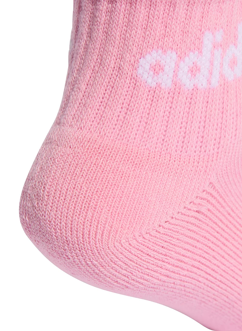 Adidas Kids 5 Pack Ankel Linear Socks