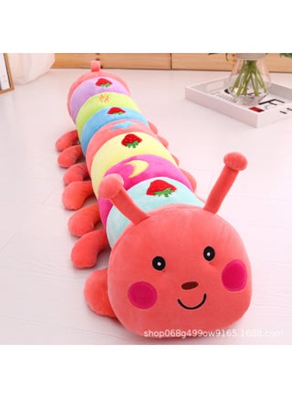 Cute Caterpillar Doll Plush Toy Lying Pillow Pregnant Women Clip Leg Long Pillow Animal Birthday Gift Doll-Color:Pink-Height:110cm - pzsku/Z24B0DA68FD138A796501Z/45/1745502408/7c6c52e7-e929-4879-bd2b-4625c56ff859