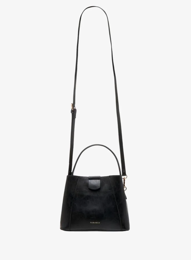 فلورا بيلا من شو إكسبرس Textured Tote Bag with Zip Closure