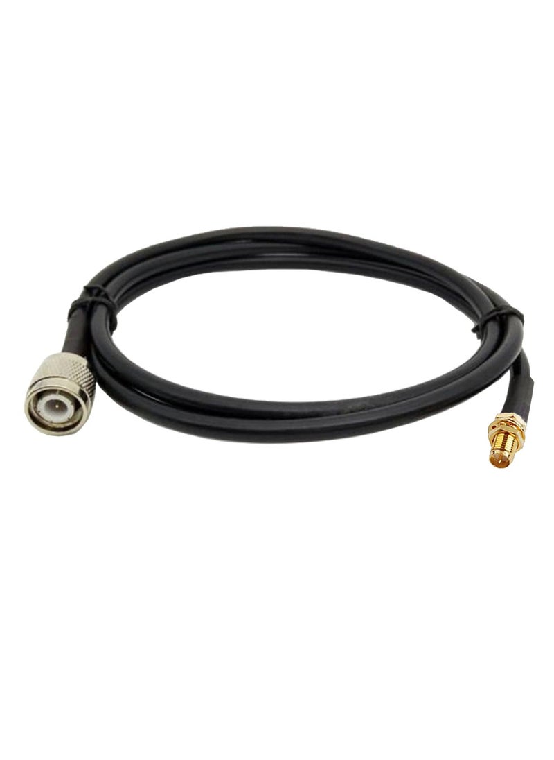 Ohm OHM TNC Male to RP-SMA Female Antenna Cable RG58  - Image 1