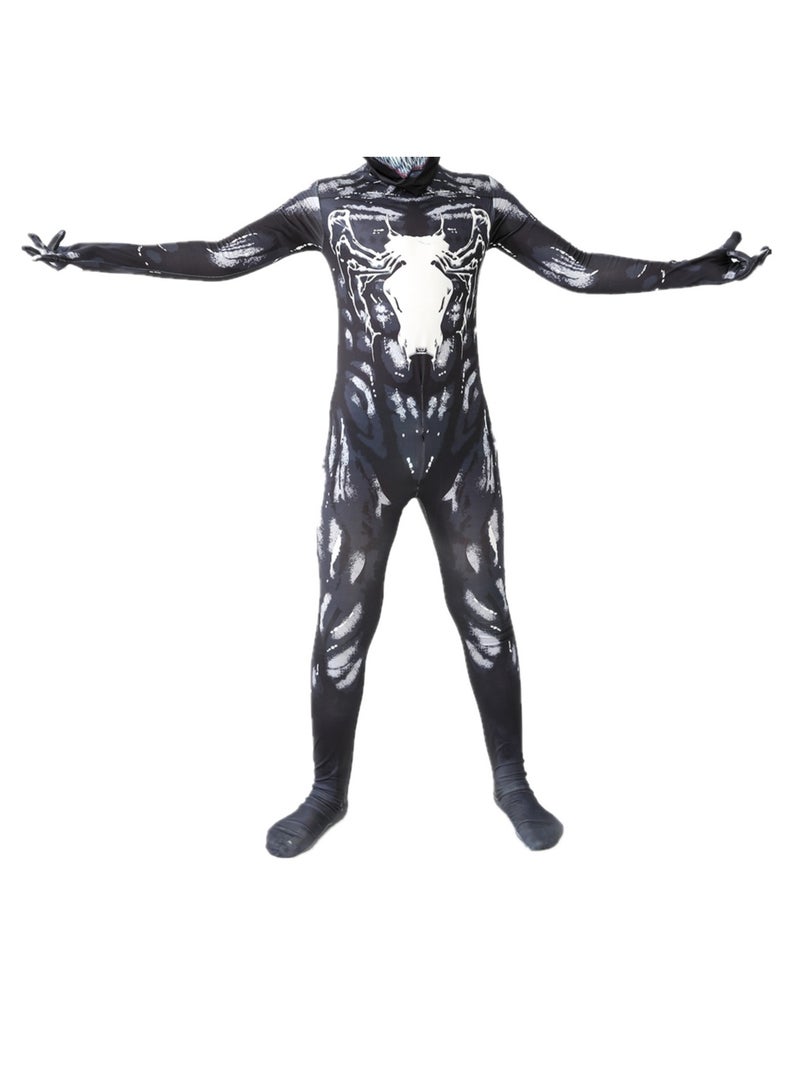 Venom Bodysuit Spiderman Bodysuit Show clothes for children and adults - Image 1