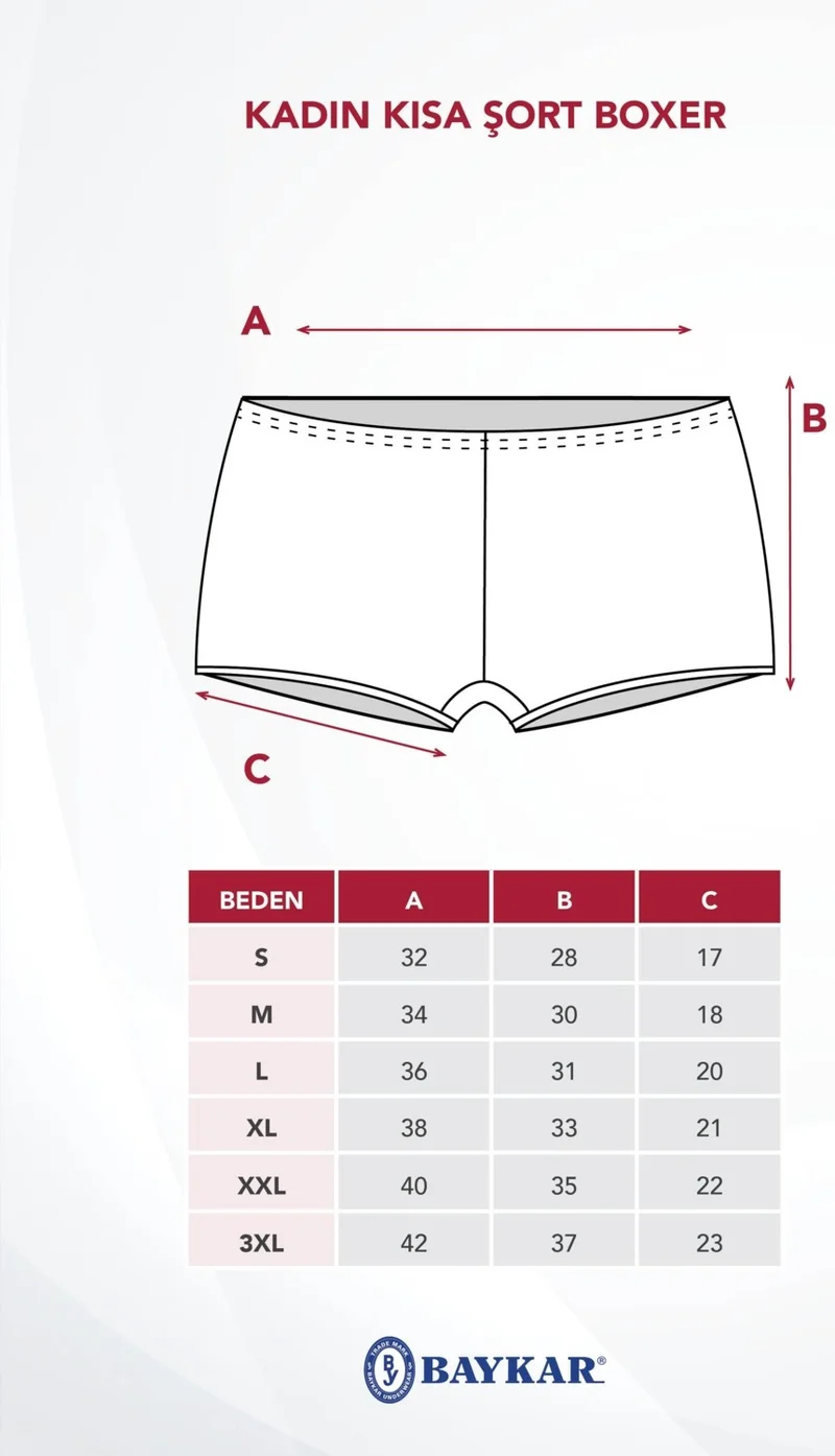 Baykar Women's Cotton Lycra Boxer Shorts Skin Color