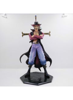 General One Piece Hawkeye Desktop Decoration Dracule Mihawk Character Model Collection Decoration Toys Gifts for Family and Friends  - Image 1