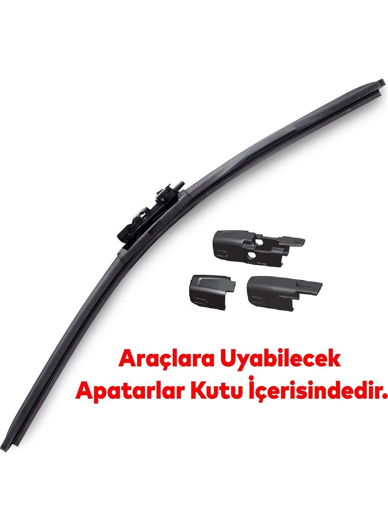 Nzb Multifit Car Vehicle Automobile Windshield Rear Windshield Wiper Banana Wiper 710 mm 39691  - Image 4