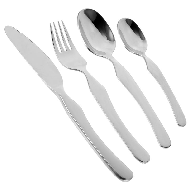 Stainless Steel Silverware Set for Lunch and Dinner Easy to Clean - Image 2