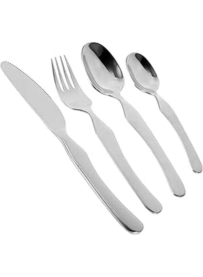 Stainless Steel Silverware Set for Lunch and Dinner Easy to Clean - Image 1