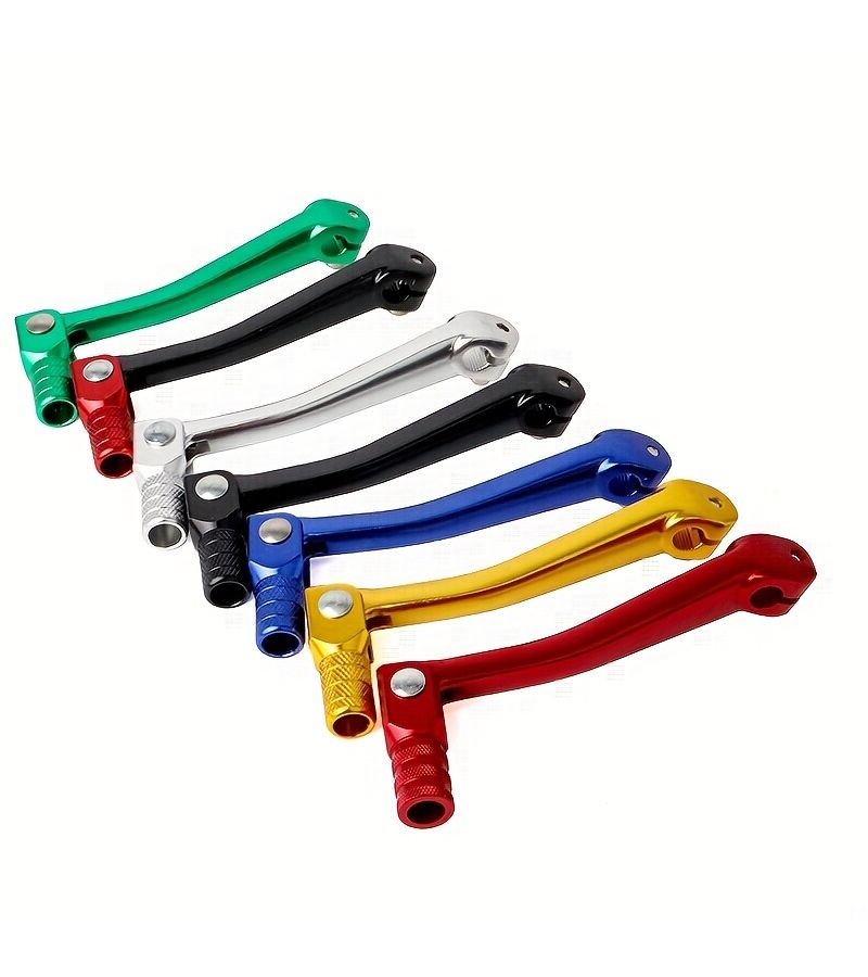 Blue CNC Folding Gear Shift Lever For KTM Suzuki Yamaha ATV Dirt Bike 125 250cc - Image 5