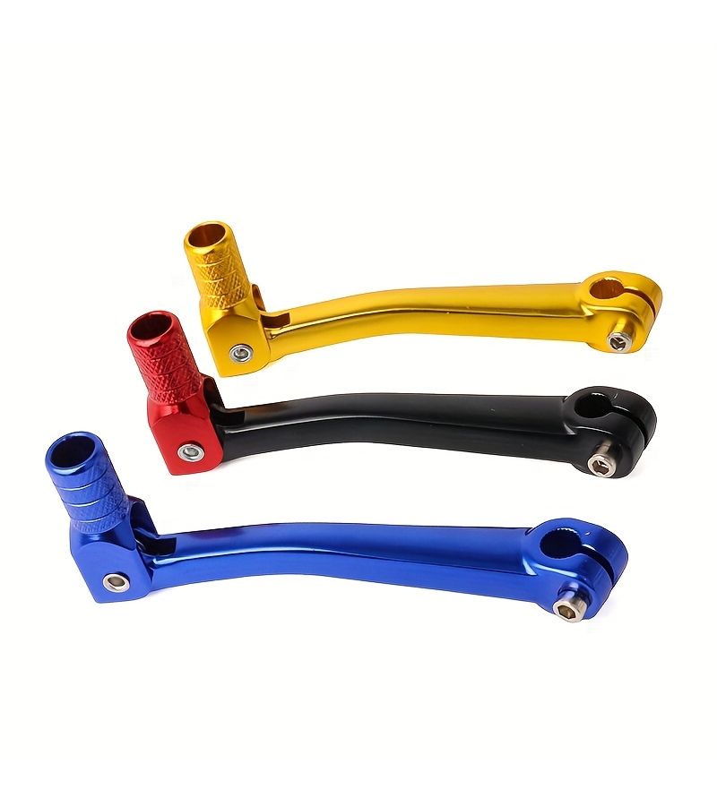Blue CNC Folding Gear Shift Lever For KTM Suzuki Yamaha ATV Dirt Bike 125 250cc - Image 4