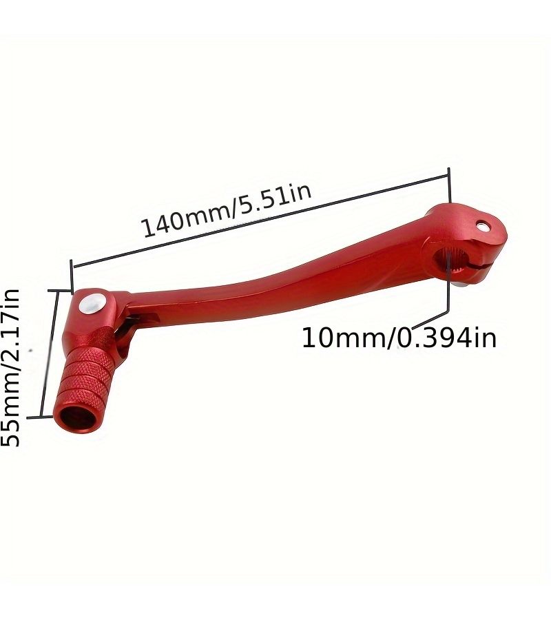 Blue CNC Folding Gear Shift Lever For KTM Suzuki Yamaha ATV Dirt Bike 125 250cc - Image 2