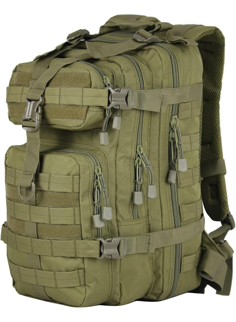 Bukela Small Military Tactical Backpack 30L Assault Backpack Tactical Bag for Outdoor,Hiking, Camping Travel (Green) - Image 1
