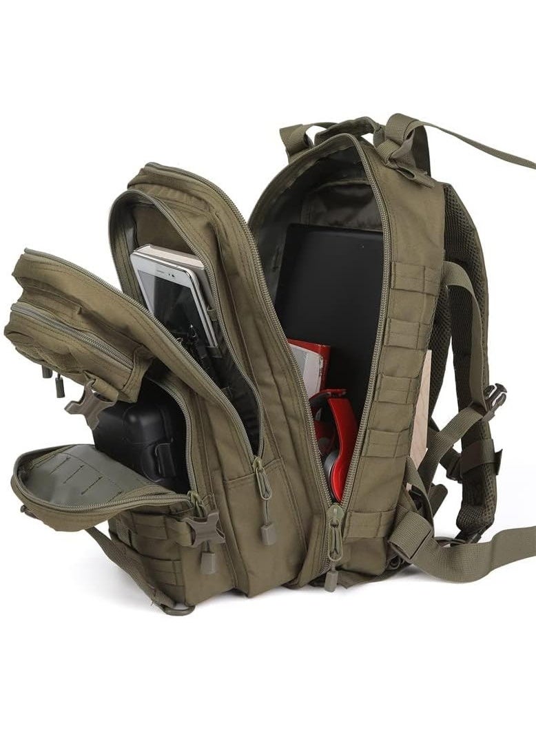 Bukela Small Military Tactical Backpack 30L Assault Backpack Tactical Bag for Outdoor,Hiking, Camping Travel (Green) - Image 4
