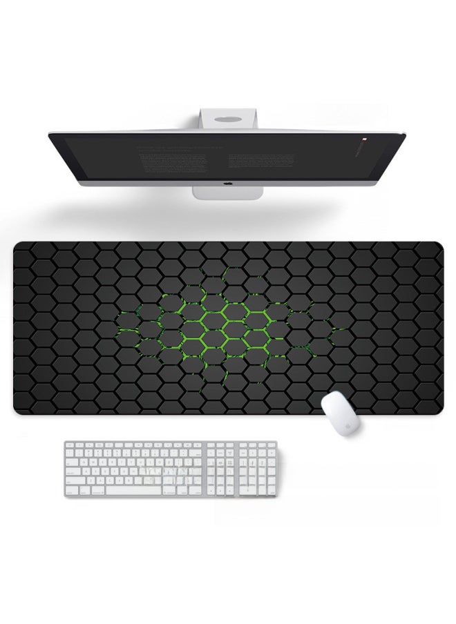 Digital Computer Mouse Pad Gaming Mouse Mat High Precision Control Surface Non-slip Rubber Base Mousepad Gamers Office Workers-Color:300x600x2-Pattern:19
