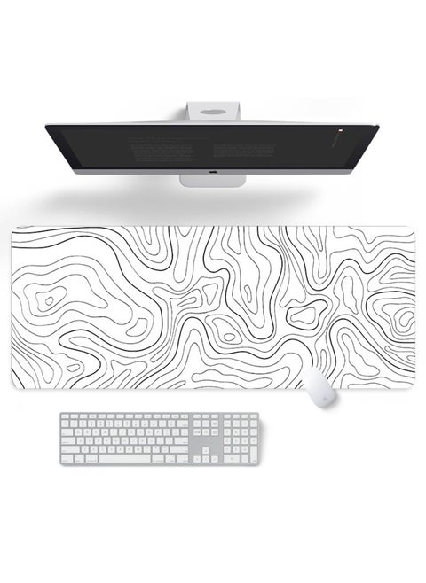 Digital Computer Mouse Pad Gaming Mouse Mat High Precision Control Surface Non-slip Rubber Base Mousepad Gamers Office Workers-Color:300x600x2-Pattern:19