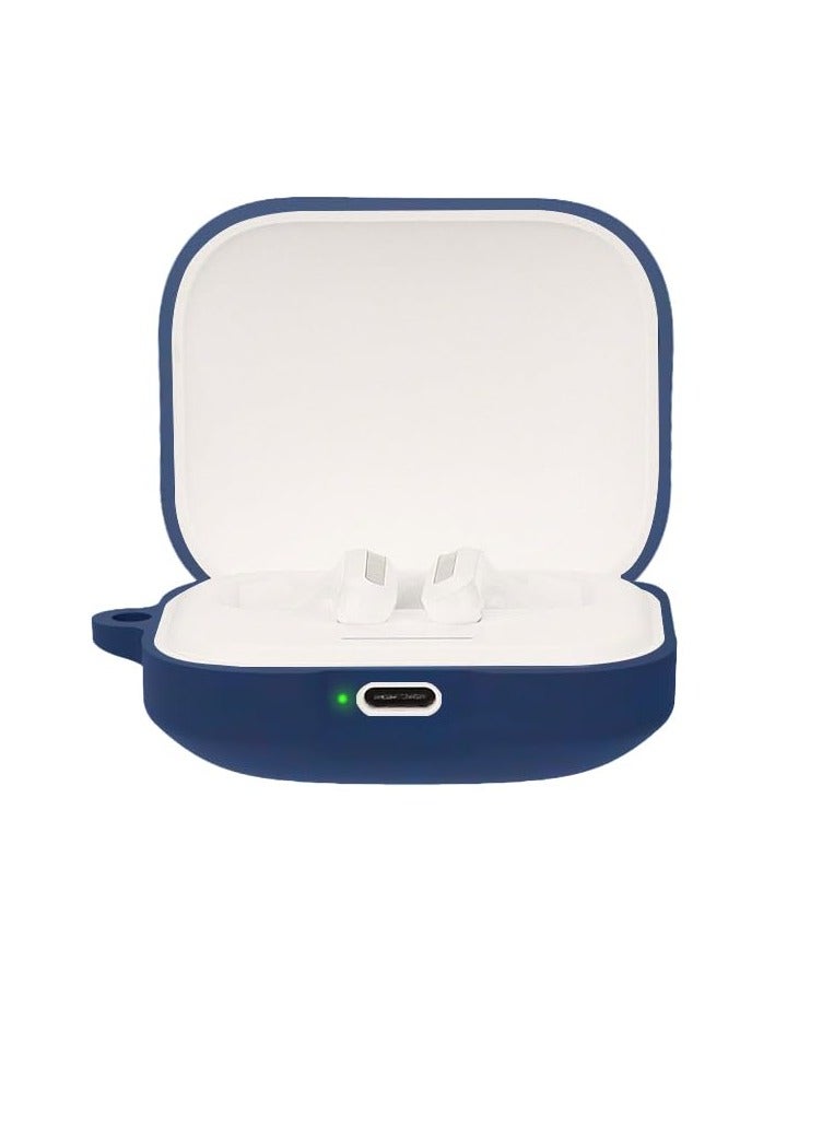 Silicone Earphone Case For Redmi Buds 5 Protective Cover Anti-drop Headset Sleeve with Carabiner For Earphones Accessories  - Image 2
