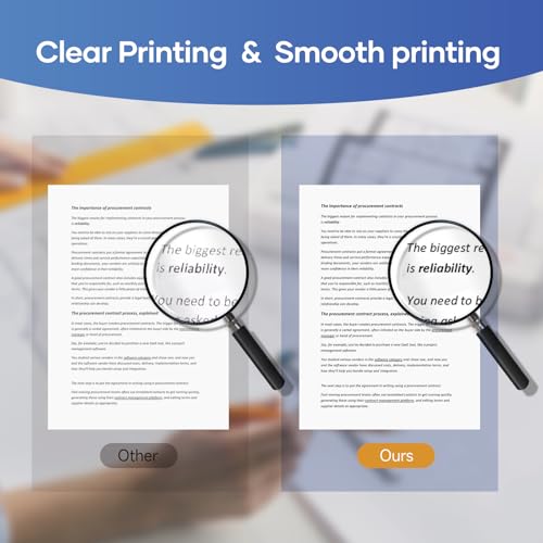 iDPRT Thermal Paper 8.5X11 200 Sheets US Letter for MT610 Portable Printer, Achieve Continuous File Printing Thermal Paper for iDPRT/HPRT/PRT Printer and Other Document Portable Printers - Image 2