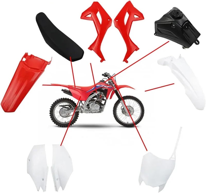 Vuzmode Motorcycle Fairing Body Kit for CRF 125 2022 - Image 4