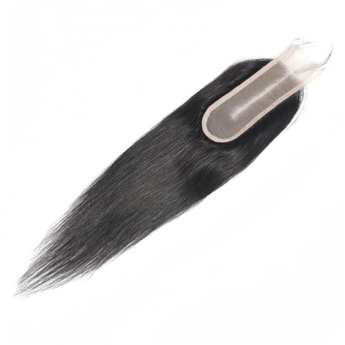 Risbaer Brazilian 2x6 HD Lace Closure 100% Human Hair Deep Middle Part Straight 2x6 Lace Closure(22 inch) - Image 4